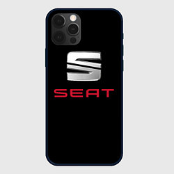 Чехол для iPhone 12 Pro Seat auto, цвет: 3D-черный