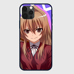 Чехол для iPhone 12 Pro Toradora Тайга Aisaka, цвет: 3D-черный