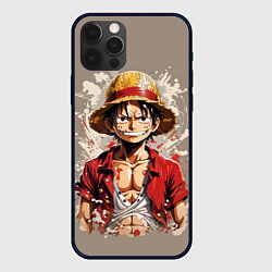Чехол для iPhone 12 Pro Монки Ди Руфи - One Piece, цвет: 3D-черный