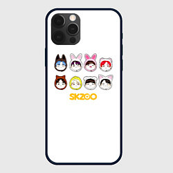 Чехол для iPhone 12 Pro Skzoo все вместе, цвет: 3D-черный