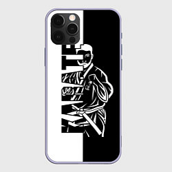 Чехол для iPhone 12 Pro Karate, цвет: 3D-светло-сиреневый