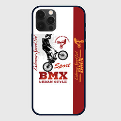 Чехол для iPhone 12 Pro BMX urban style, цвет: 3D-черный