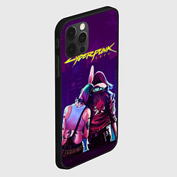 Чехол для iPhone 12 Pro Cyberpunk 2077: Phantom liberty, цвет: 3D-черный — фото 2