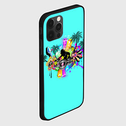 Чехол для iPhone 12 Pro Ночной клуб музыка дискотека, цвет: 3D-черный — фото 2