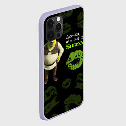 Чехол для iPhone 12 Pro Shrexy Shrek, цвет: 3D-светло-сиреневый — фото 2