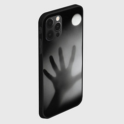 Чехол для iPhone 12 Pro Рука в ночном тумане, цвет: 3D-черный — фото 2