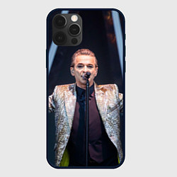 Чехол для iPhone 12 Pro Depeche Mode - Dave Gahan stage memento mori, цвет: 3D-черный