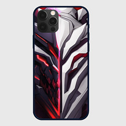 Чехол для iPhone 12 Pro Броня адская и райская красная, цвет: 3D-черный