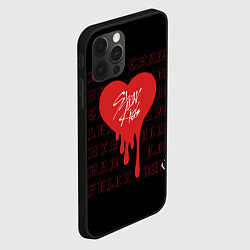 Чехол для iPhone 12 Pro Stray Kids участники, цвет: 3D-черный — фото 2