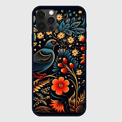 Чехол для iPhone 12 Pro Волшебство зимы, цвет: 3D-черный
