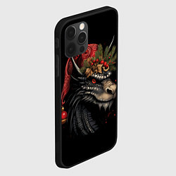 Чехол для iPhone 12 Pro Дракон заколдованного леса, цвет: 3D-черный — фото 2