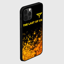 Чехол для iPhone 12 Pro The Last Of Us - gold gradient посередине, цвет: 3D-черный — фото 2