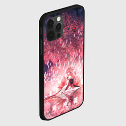 Чехол для iPhone 12 Pro Genshin Impact Яэ Мико, цвет: 3D-черный — фото 2