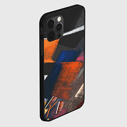 Чехол для iPhone 12 Pro Меловая симфония, цвет: 3D-черный — фото 2