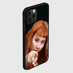 Чехол для iPhone 12 Pro Момо Твайс, цвет: 3D-черный — фото 2