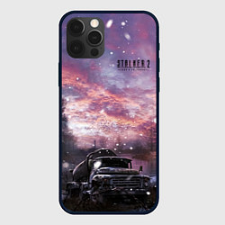 Чехол для iPhone 12 Pro STALKER 2 зима в зоне, цвет: 3D-черный