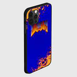 Чехол для iPhone 12 Pro Doom x marshmallow, цвет: 3D-черный — фото 2