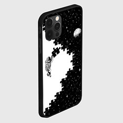Чехол для iPhone 12 Pro Космический пазл, цвет: 3D-черный — фото 2