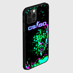 Чехол для iPhone 12 Pro Counter strike neon skin, цвет: 3D-черный — фото 2