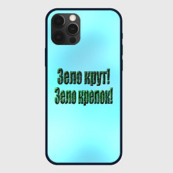 Чехол для iPhone 12 Pro Крутизна, цвет: 3D-черный