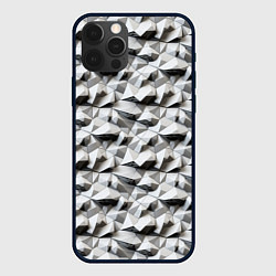 Чехол для iPhone 12 Pro Камни, цвет: 3D-черный
