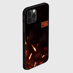 Чехол для iPhone 12 Pro PUBG fire war, цвет: 3D-черный — фото 2