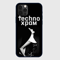 Чехол для iPhone 12 Pro Techno храм вожделение, цвет: 3D-черный