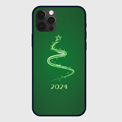 Чехол iPhone 12 Pro Стилизованная елка 2024