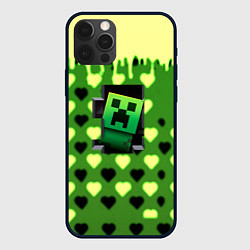 Чехол iPhone 12 Pro Minecraft love toxic