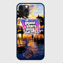 Чехол iPhone 12 Pro Grand theft auto 6 vice city