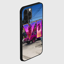 Чехол для iPhone 12 Pro GTA 6 low ride, цвет: 3D-черный — фото 2