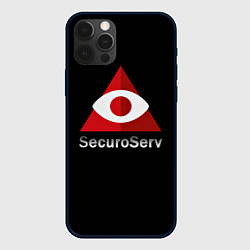 Чехол для iPhone 12 Pro SecuroServ, цвет: 3D-черный