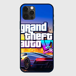 Чехол iPhone 12 Pro Grand theft auto 6 street vice city