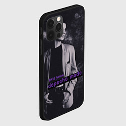 Чехол для iPhone 12 Pro Depeche Mode Dave Gahan noir2, цвет: 3D-черный — фото 2