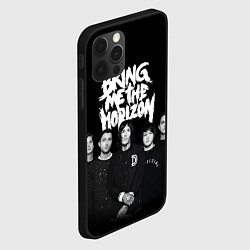 Чехол для iPhone 12 Pro Bring me the horizon - group, цвет: 3D-черный — фото 2