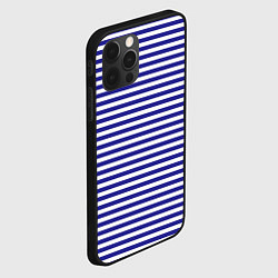 Чехол для iPhone 12 Pro Тельняшка моряка, цвет: 3D-черный — фото 2