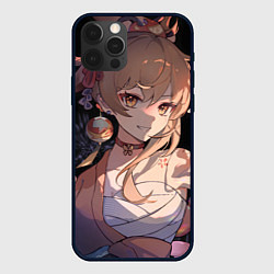 Чехол iPhone 12 Pro Genshin Impact Yoimiya