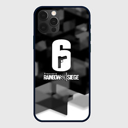 Чехол для iPhone 12 Pro Rainbow six cybersport, цвет: 3D-черный