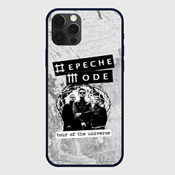 Чехол для iPhone 12 Pro Depeche Mode - Touring the universe группа, цвет: 3D-черный