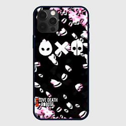 Чехол для iPhone 12 Pro Love Death Robots serial, цвет: 3D-черный