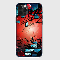 Чехол iPhone 12 Pro Взрыв камне абстракция