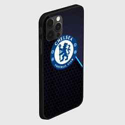 Чехол для iPhone 12 Pro Chelsea carbon sport, цвет: 3D-черный — фото 2