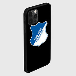 Чехол для iPhone 12 Pro Hoffenheim logo fc, цвет: 3D-черный — фото 2