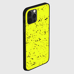 Чехол для iPhone 12 Pro Лимонная текстура, цвет: 3D-черный — фото 2