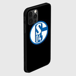 Чехол для iPhone 12 Pro Schalke 04 fc club sport, цвет: 3D-черный — фото 2