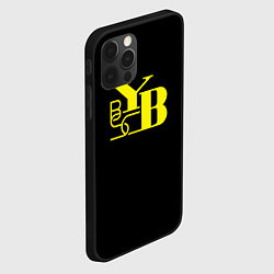 Чехол для iPhone 12 Pro Young Boys fc club, цвет: 3D-черный — фото 2