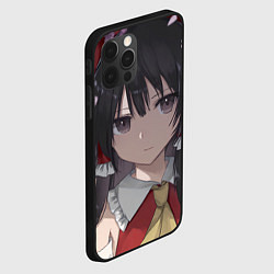 Чехол для iPhone 12 Pro Touhou Project Рейму Cute Сакура, цвет: 3D-черный — фото 2