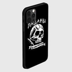 Чехол для iPhone 12 Pro Слово пацана - пацаны не извиняются, цвет: 3D-черный — фото 2