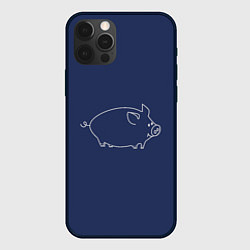 Чехол iPhone 12 Pro Пига на фоне