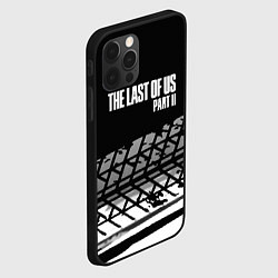 Чехол для iPhone 12 Pro The Last of Us краски асфальт, цвет: 3D-черный — фото 2